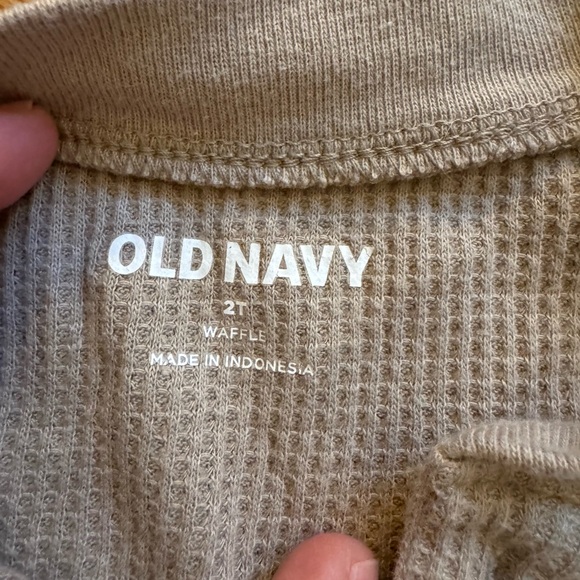 2T - Kids' Casual Outfit Set - Beige and Blue - Picture 5 of 10